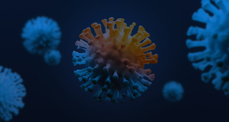 Microban Antiviral Centered image generic virus