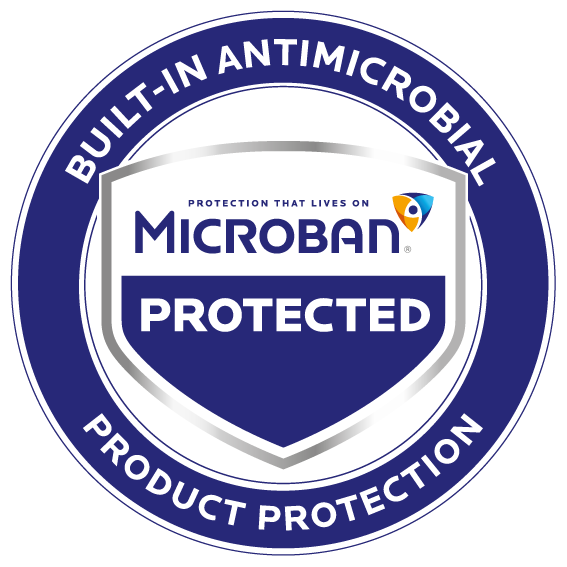 Microban Protected Badge